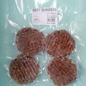 Beef Burgers 8oz (4 x 2oz)