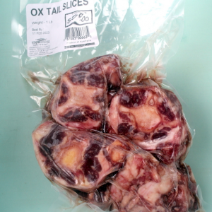 Ox Tail Slices 1 Lb